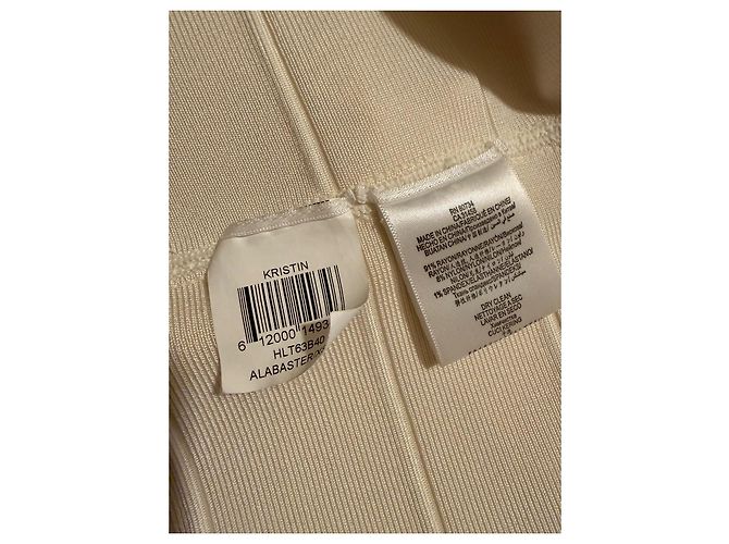 Herve Leger Kleid weiß - Ansicht 7