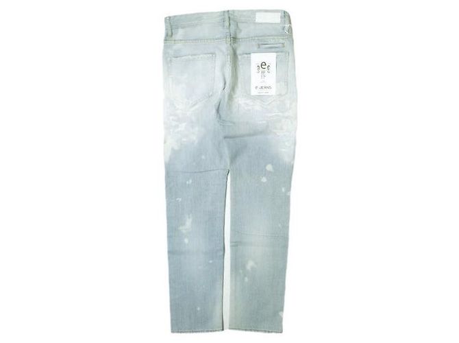 Autre Marque JEANS BIG BELLY RECTO Pantalones de Denim de Algodón Azul - vista 2