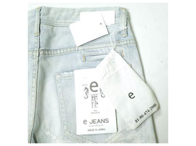 Autre Marque JEANS BIG BELLY RECTO Pantalones de Denim de Algodón Azul - vista 3