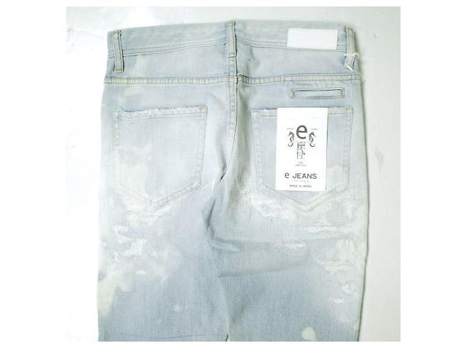 Autre Marque JEANS BIG BELLY RECTO Pantalones de Denim de Algodón Azul - vista 7