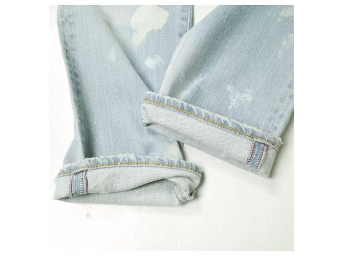 Autre Marque JEANS BIG BELLY RECTO Pantalones de Denim de Algodón Azul - vista 9