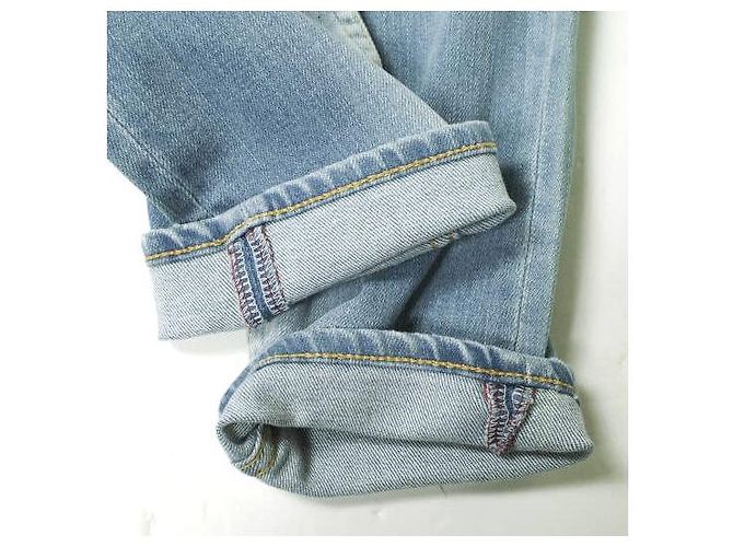 Autre Marque JEANS SEA HORSE SLIM Pantalones de mezclilla elásticos de algodón Azul - vista 10