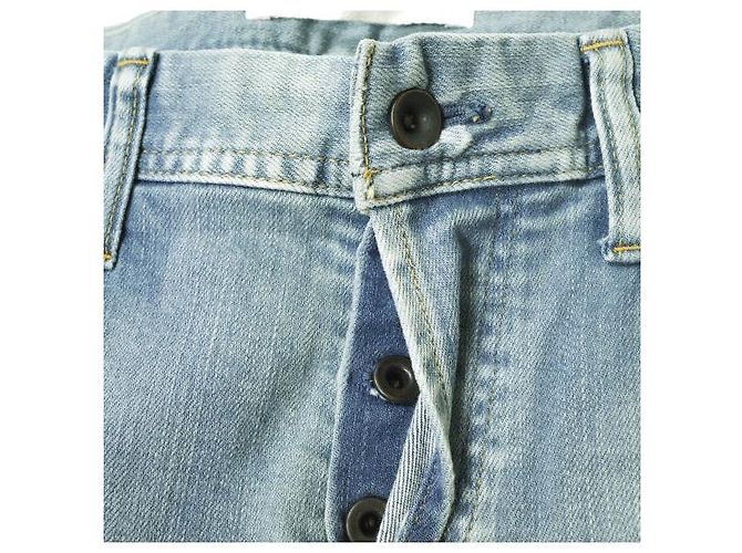 Autre Marque JEANS SEA HORSE SLIM Pantalones de mezclilla elásticos de algodón Azul - vista 4