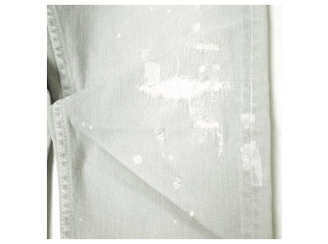 Autre Marque JEANS e-801G Pantalones de mezclilla ajustados de algodón Castaño - vista 6
