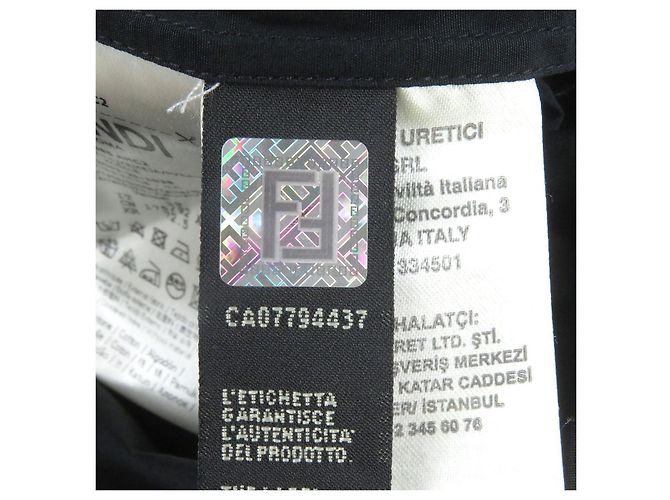 Camisa de algodón Fendi Negro - vista 9