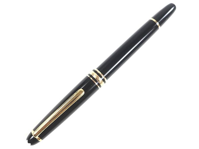 Pluma Montblanc Meisterstück 14K Negro - vista 2