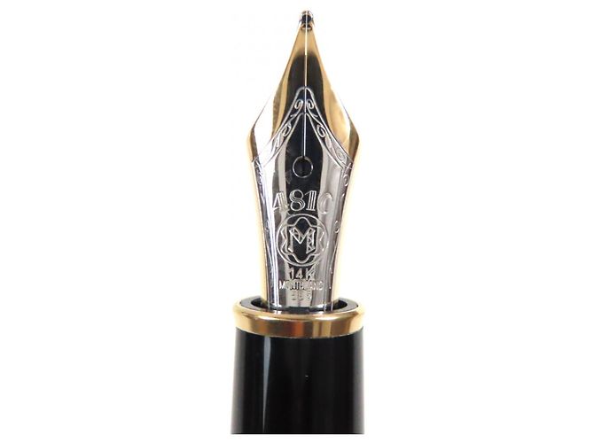 Pluma Montblanc Meisterstück 14K Negro - vista 5