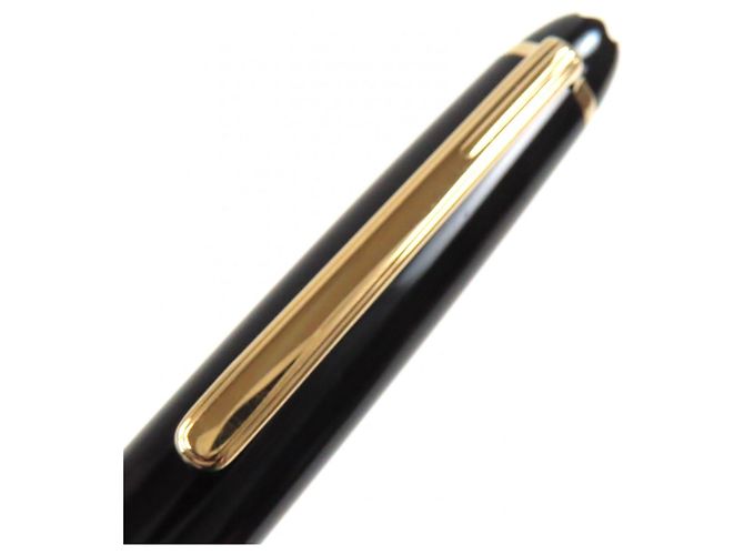 Pluma Montblanc Meisterstück 14K Negro - vista 7