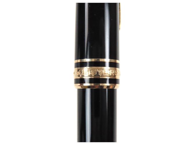 Pluma Montblanc Meisterstück 14K Negro - vista 9