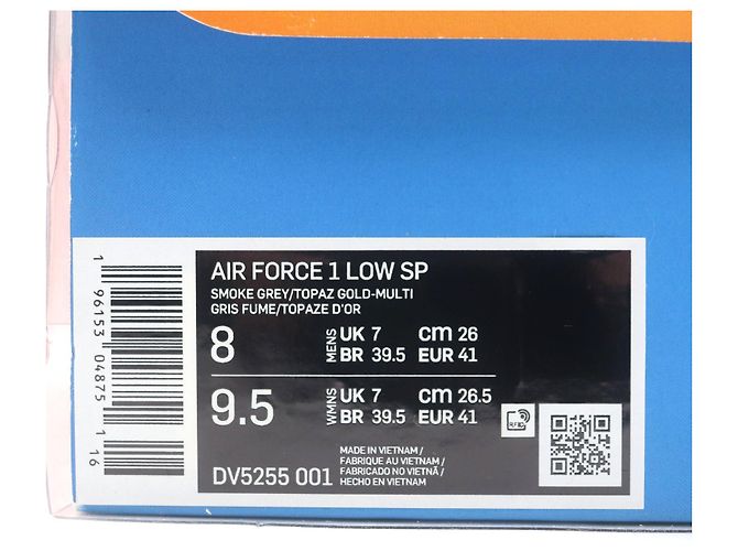 Autre Marque Sneakers NIKE AIR FORCE 1 LOW UNDEFEATED Multicolore - vista 15
