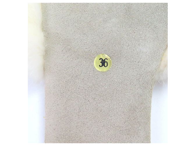 Autre Marque Mink Slipper von Loro Piana Beige - Ansicht 9