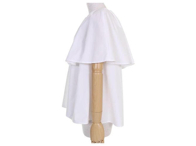 Autre Marque Blusa in cotone Tsuru di Mariko Oikawa Bianco - vista 2