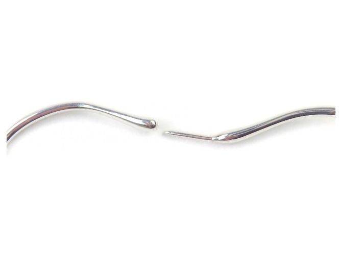 Tiffany & Co Orecchini a cerchio Open Heart AG925 di Tiffany&Co. Argento - vista 5
