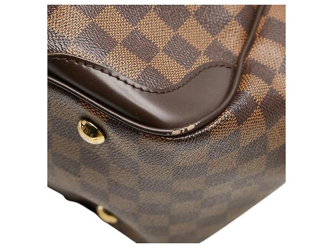 Borsa Louis Vuitton Verona PM Damier Marrone - vista 5