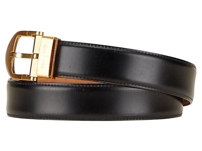 Cintura Classica in Pelle Louis Vuitton Nero - vista 2