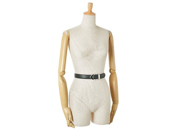 Louis Vuitton Sangle Classique Taiga Leder Gürtel Grün - Ansicht 11