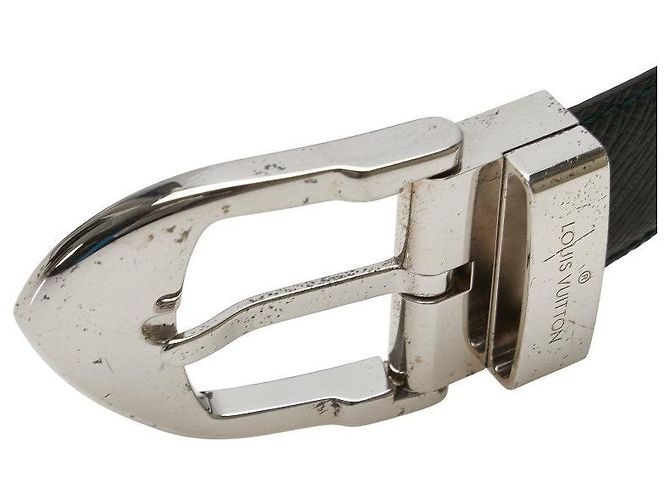 Louis Vuitton Sangle Classique Taiga Leder Gürtel Grün - Ansicht 4