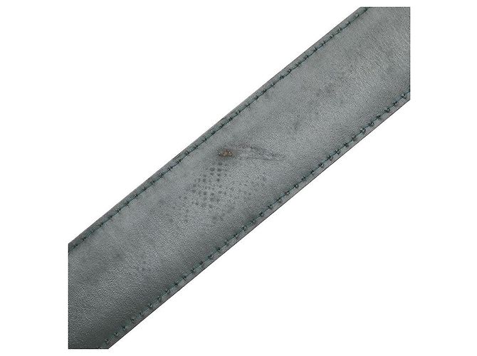 Louis Vuitton Sangle Classique Taiga Leder Gürtel Grün - Ansicht 5