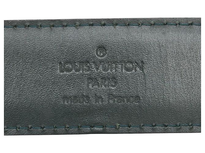 Louis Vuitton Sangle Classique Taiga Leder Gürtel Grün - Ansicht 7