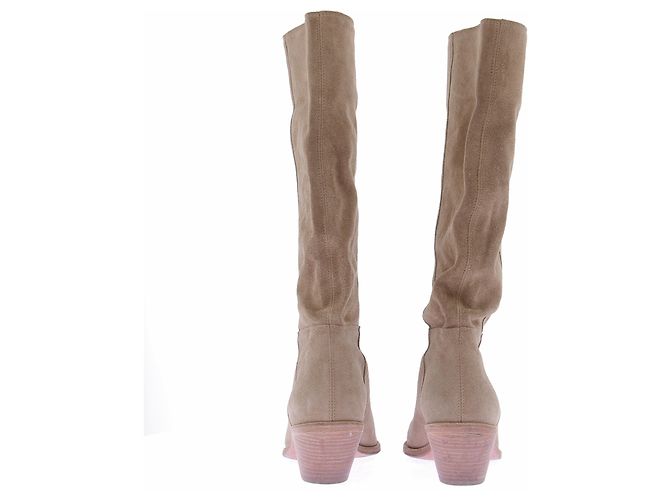 Botas Ba&Sh de ante beige - vista 5