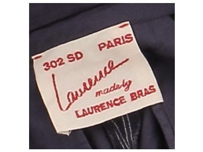Laurence Bras Pantalón marino a rayas Azul marino - vista 5