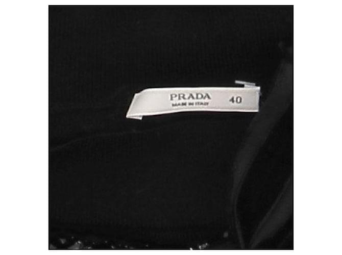 Prada Top negro de mangas largas - vista 5