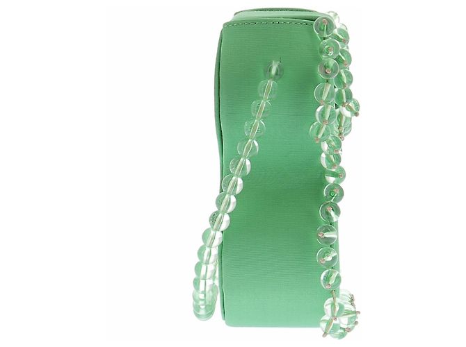 Bolso de mano By Far de cuero verde - vista 3