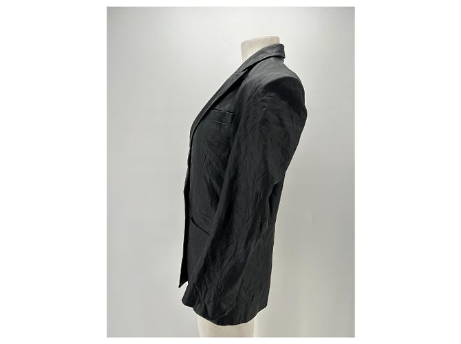 Zadig & Voltaire Lederblazer Schwarz - Ansicht 4