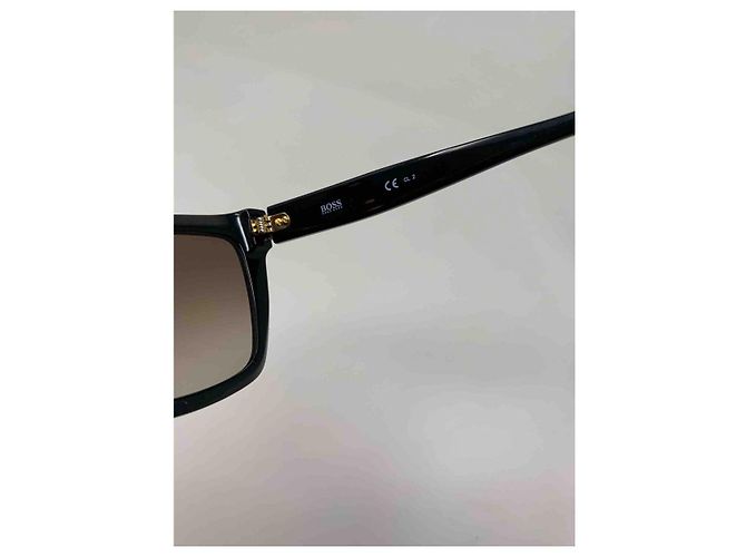 Hugo Boss Gafas de sol de plástico - Boss Negro - vista 4