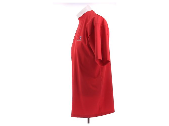 Camiseta roja Balenciaga - vista 4