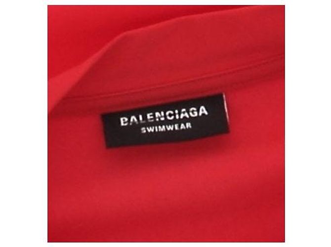 Camiseta roja Balenciaga - vista 5