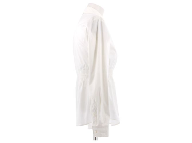 Gucci Camicia bianca aderente Bianco - vista 3
