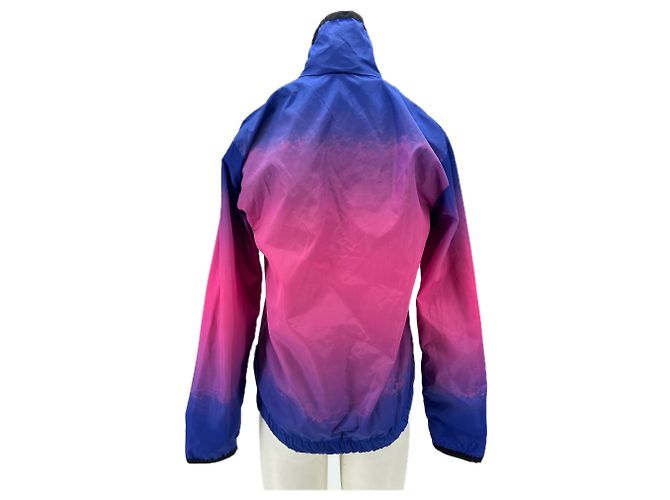 Autre Marque Rosa und blaue Gradientjacke Pink - Ansicht 2