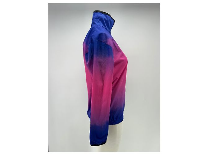 Autre Marque Rosa und blaue Gradientjacke Pink - Ansicht 3