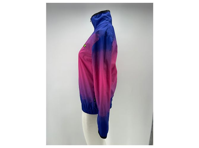 Autre Marque Rosa und blaue Gradientjacke Pink - Ansicht 4