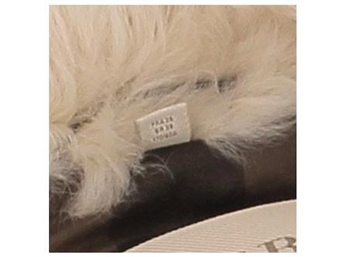 Burberry Tarnjacke aus echtem Pelz Khaki - Ansicht 7