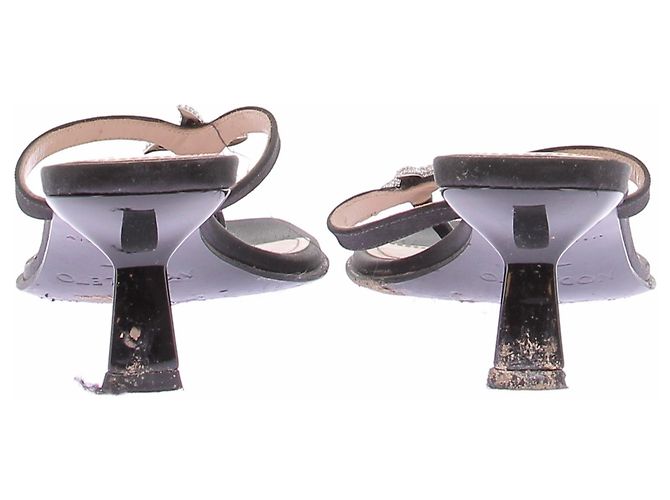 Nodaleto Sandalen mit Strass-Seestern Schwarz - Ansicht 5