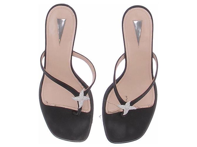 Nodaleto Sandalen mit Strass-Seestern Schwarz - Ansicht 6