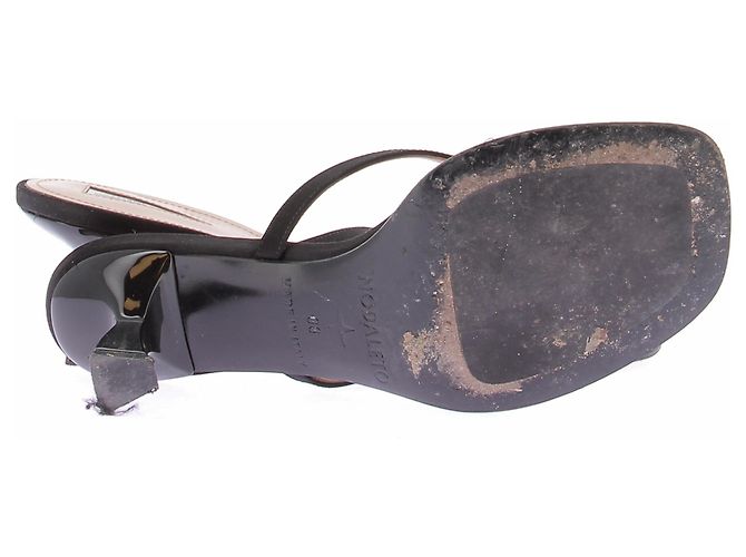 Nodaleto Sandalen mit Strass-Seestern Schwarz - Ansicht 7