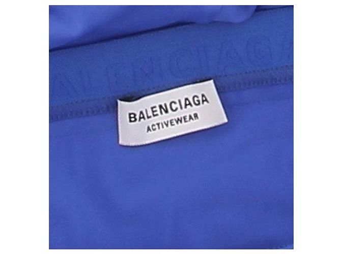 Pantaloncini ciclista blu Balenciaga - vista 5