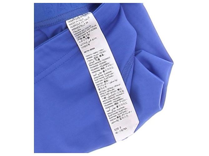 Pantaloncini ciclista blu Balenciaga - vista 6