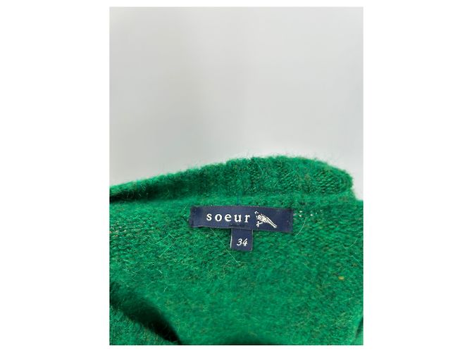 Suéter verde Soeur de poliéster Talla 34 - vista 5