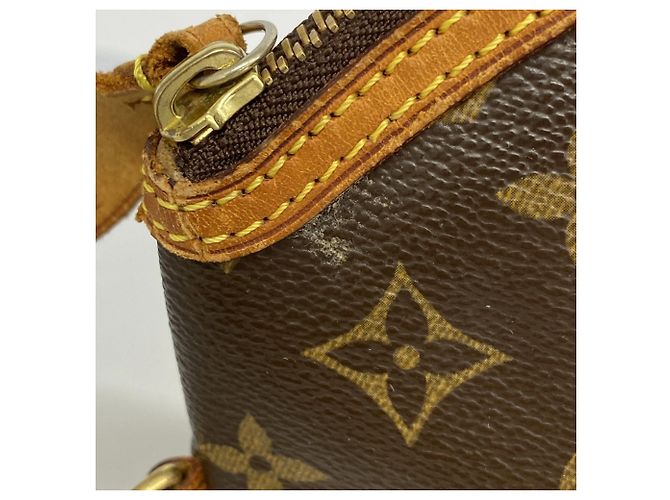 Louis Vuitton Monogram Lockit Handtasche Braun - Ansicht 10