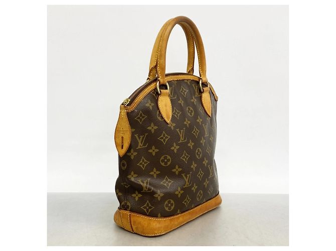 Louis Vuitton Monogram Lockit Handtasche Braun - Ansicht 2