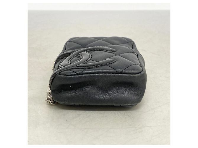 Zigarettenetui aus Lammleder Chanel Cambon Schwarz - Ansicht 3