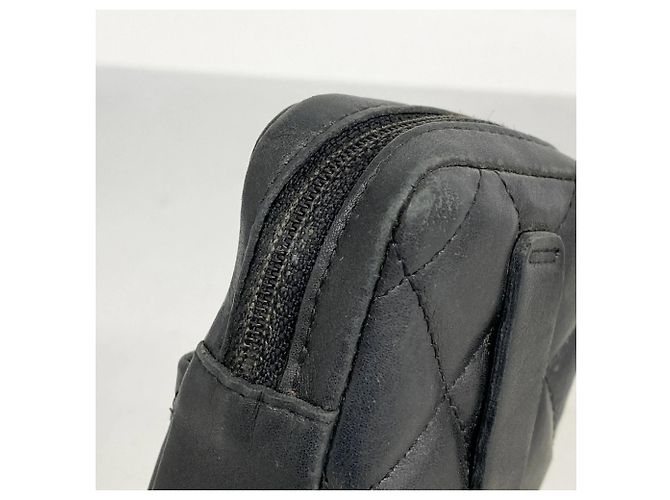 Zigarettenetui aus Lammleder Chanel Cambon Schwarz - Ansicht 6