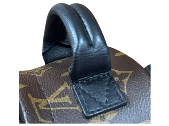 Zaino Palm Springs MINI Monogram Louis Vuitton Marrone Monogramma - vista 10