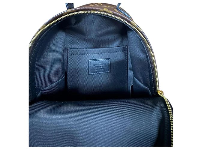 Zaino Palm Springs MINI Monogram Louis Vuitton Marrone Monogramma - vista 7