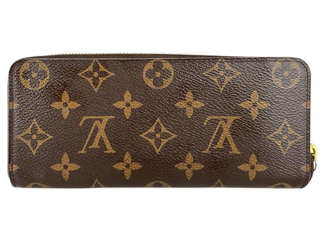 Portafoglio lungo Monogram marrone Louis Vuitton Monogramma - vista 3
