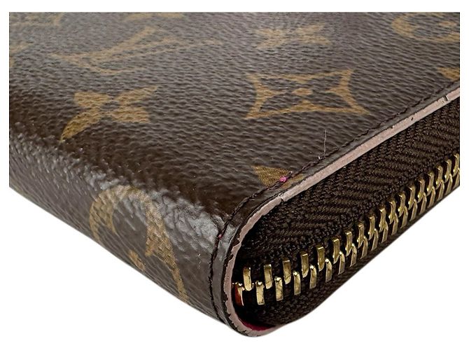 Portafoglio lungo Monogram marrone Louis Vuitton Monogramma - vista 9